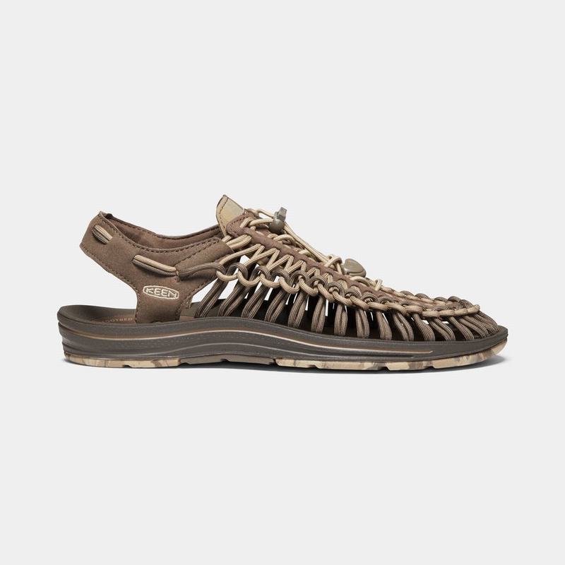 Sandalias Keen Uneek Para Hombre Marrom - Sandalias Keen Mexico (905172-RUT)